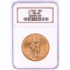 Image 1 : 1922 $20 St. Gaudens Double Eagle Gold Coin NGC MS62