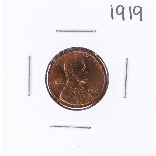 1919 Lincoln Wheat Cent Coin