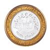 Image 2 : .999 Silver Harrah's Reno, Nevada $10 Casino Limited Edition Gaming Token