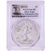 Image 1 : 2016-P $1 American Silver Eagle Coin PCGS Gem BU Struck at the Philadelphia Mint