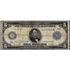 Image 1 : 1914 $5 Federal Reserve Note Chicago