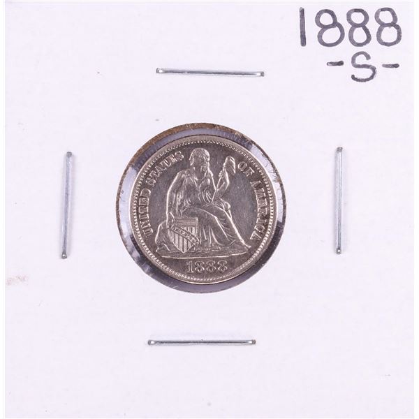 1888-S Seated Liberty Dime Coin