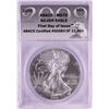 Image 1 : 2009 $1 American Silver Eagle Coin ANACS MS70 First Day of Issue