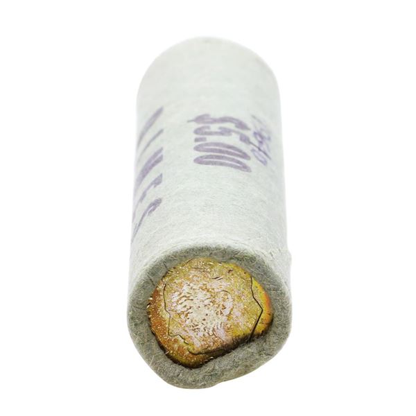 Original Roll of (50) Brilliant Uncirculated 1964-D Roosevelt Dime Coins Amazing Toning