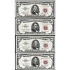 Image 1 : Lot of (4) 1953 $5 Legal Tender Notes