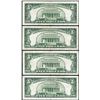 Image 2 : Lot of (4) 1953 $5 Legal Tender Notes