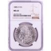 Image 1 : 1885-O $1 Morgan Silver Dollar Coin NGC MS63
