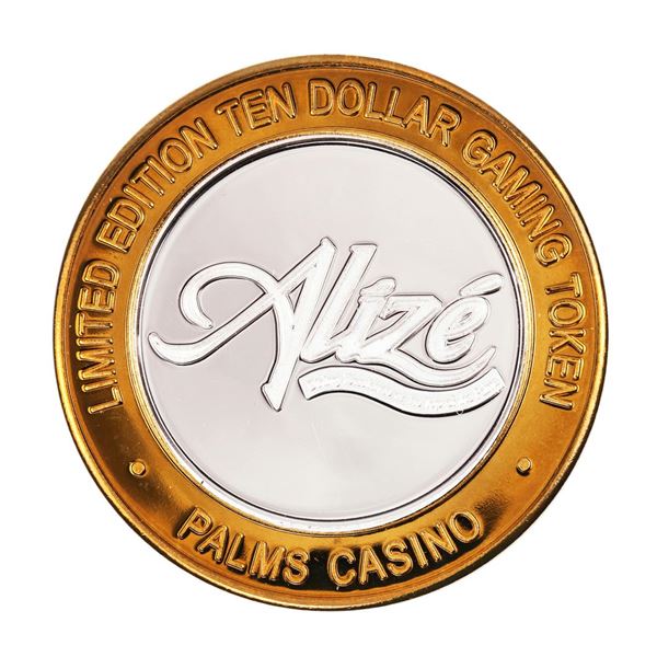 .999 Silver Palms Casino Las Vegas, NV $10 Casino Limited Edition Gaming Token