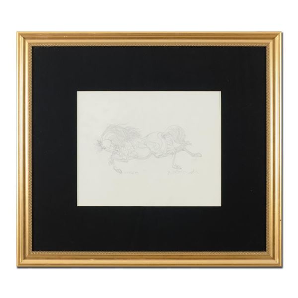 Azoulay "Sketch AK" Original Pencil on Paper