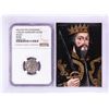 Image 1 : 1035-87 William The Conqueror Normandy Rouen Denier Coin NGC VF30 w/ Story Box
