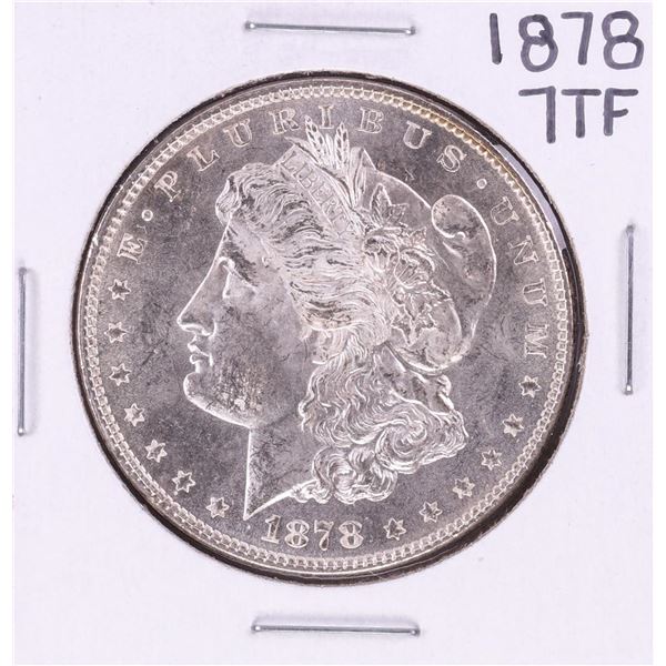 1878 7TF $1 Morgan Silver Dollar Coin