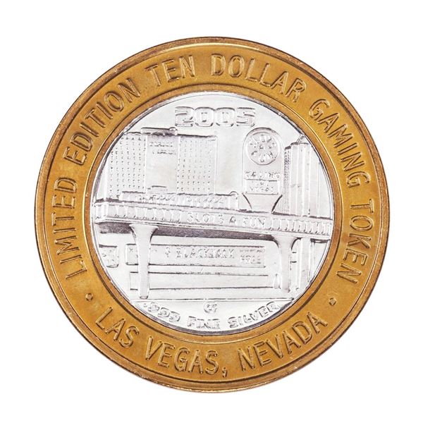 .999 Silver Slots A Fun Casino Las Vegas, NV $10 Limited Edition Casino Gaming Token