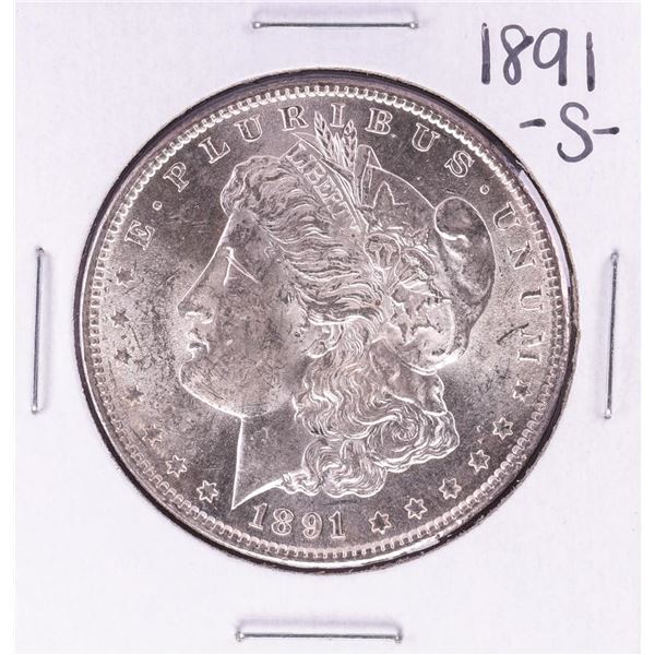 1891-S $1 Morgan Silver Dollar Coin