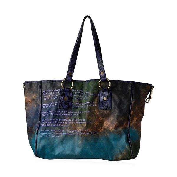 Louis Vuitton Limited Edition Richard Prince Heartbreak Jokes Tote Bag