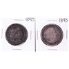 Image 1 : Lot of (2) 1893 Columbian Exposition Commemorative Half Dollar Coins