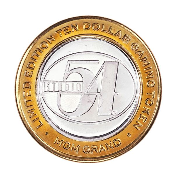 .999 Silver MGM Grand Las Vegas, Nevada $10 Casino Limited Edition Gaming Token