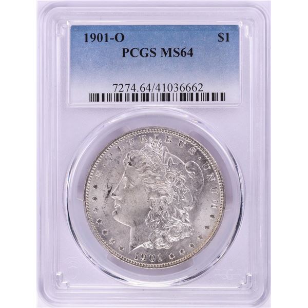 1901-O $1 Morgan Silver Dollar Coin PCGS MS64