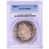 Image 1 : 1880-S $1 Morgan Silver Dollar Coin PCGS MS65
