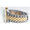 Image 8 : Rolex Men's Two Tone Stainless Steel & Gold Champagne Diamond 36MM Datejust Watch