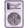 Image 1 : 2011-W $1 American Silver Eagle Coin NGC MS70 25th Anniversary Early Releases