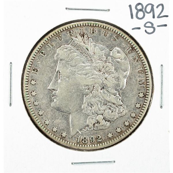 1892-S $1 Morgan Silver Dollar Coin