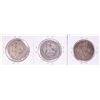 Image 2 : Lot of (3) Mexico 8 Reales Cap & Rays Silver Coins