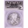 Image 1 : 2008 $1 American Silver Eagle Coin ANACS MS70 First Day of Issue