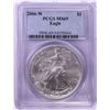 Image 1 : 2006-W $1 American Silver Eagle Coin PCGS MS69