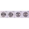 Image 1 : Lot of (4) 1953-S Franklin Half Dollar Coins