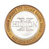 Image 1 : .999 Silver Hilton Las Vegas, Nevada $10 Casino Limited Edition Gaming Token