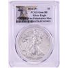 Image 1 : 2016-P $1 American Silver Eagle Coin PCGS Gem BU Struck at the Philadelphia Mint