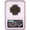 Image 2 : 1845 Braided Hair Large Cent Coin NGC XF45BN