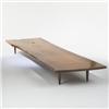 Image 1 : Mira Nakashima Slab bench USA, 1997 Americ