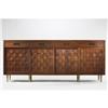 Image 1 : Edward Wormley woven-front cabinet, model