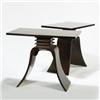 Image 1 : Paul Frankl occasional tables, pair Brown-