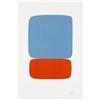 Image 1 : Ellsworth Kelly Blue Over Orange (IX.18. B
