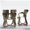 Image 1 : Frank Gehry Cross Check armchairs, pair Kn