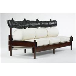Sergio Rodrigues Tonico sofa Brazil, c. 19