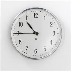 Arne Jacobsen wall clock L. K. Ness Denmar