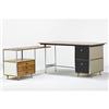 Image 1 : Charles and Ray Eames ESU desk and return