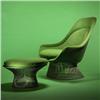 Image 1 : Warren Platner lounge chair and ottoman Kn