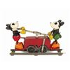 Image 2 : Lionel Mickey Mouse Hand Car with Box.
