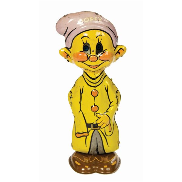 Marx Dopey Wind-Up Tin Toy.