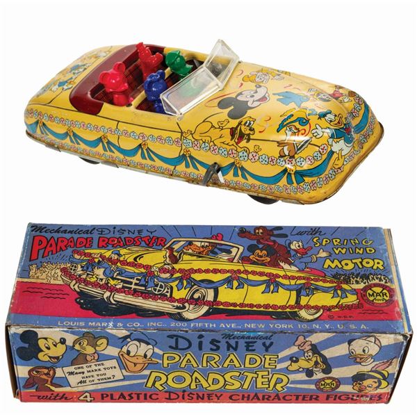 Marx Disney Parade Roadster Tin Toy.