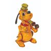 Image 1 : Linemar Pluto the Drum Major Wind-Up Tin Toy.