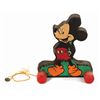 Image 1 : Mickey Mouse Wooden Pull Toy.