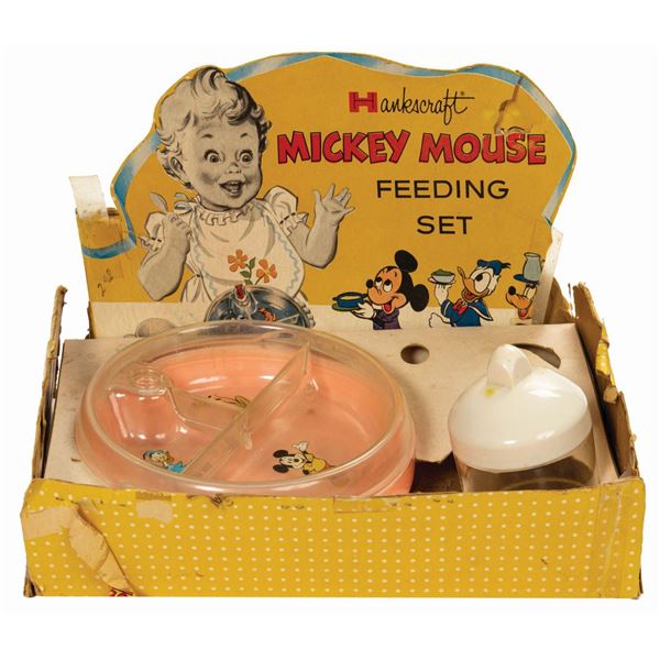 Hankscraft Mickey Mouse Feeding Set.