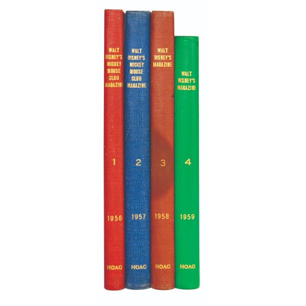 Walt Disney's Magazine Complete 4-Volume Set.