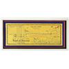 Image 2 : Walt Disney Signed Check Framed Display.