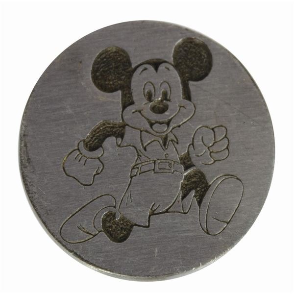 Milt Albright's Mickey Mouse Belt Buckle.